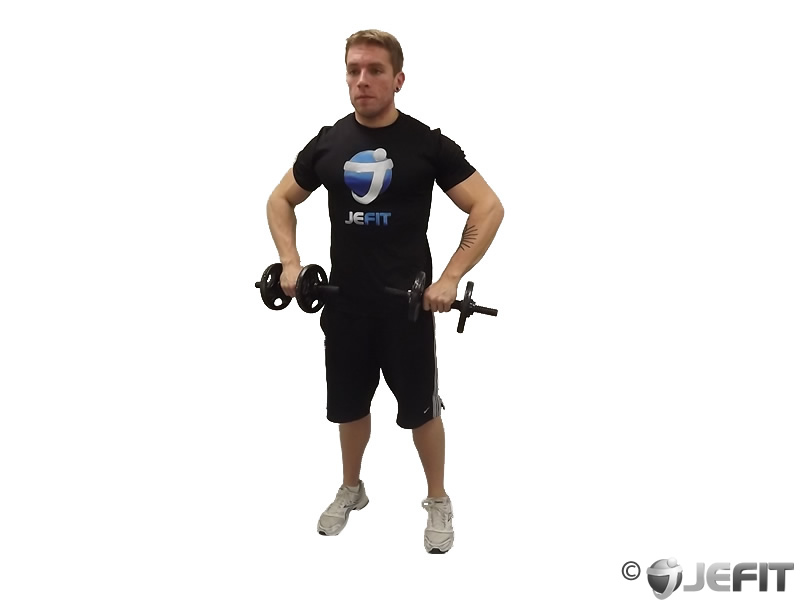 Dumbbell Cuban Press