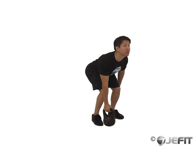 Kettlebell One Arm Row