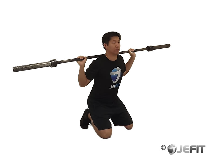 Kneeling Jump Squat