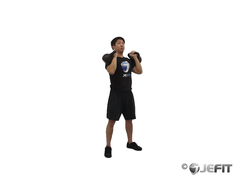 Kettlebell Double Push Press