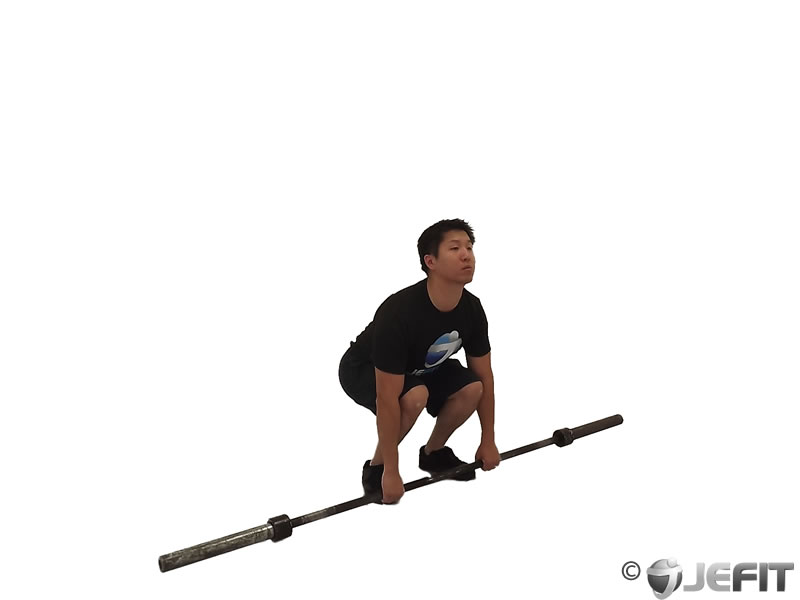 Barbell Clean Deadlift