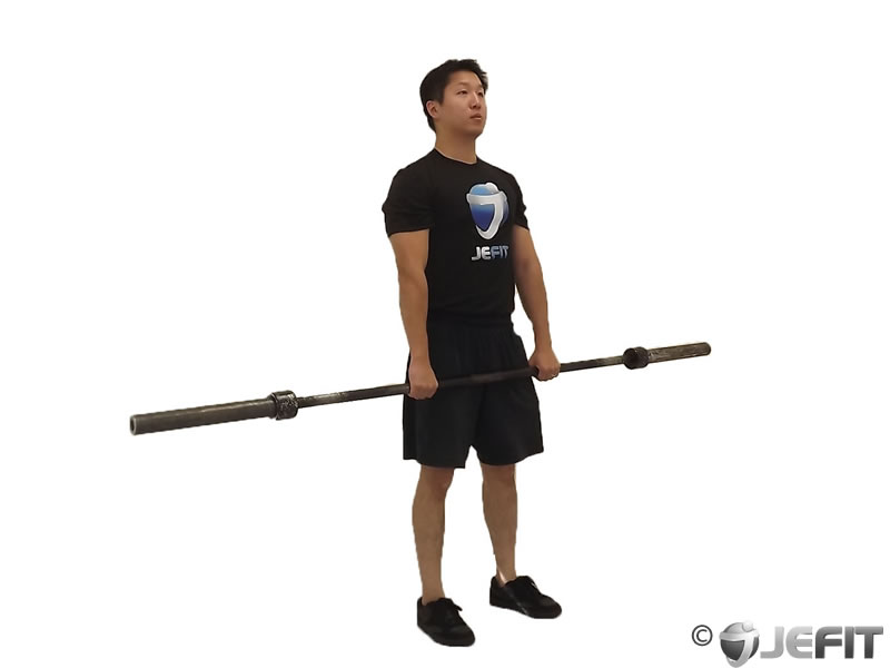 Barbell Front Raise