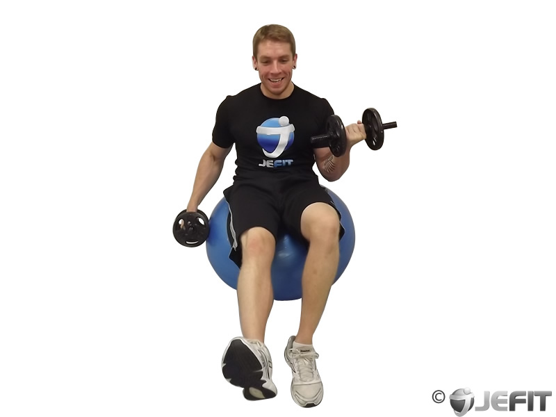 18  Leg curls bicep workout for Women