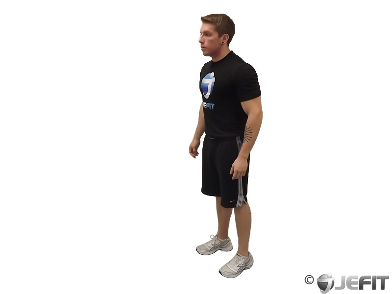 Standing Soleus And Achilles Stretch