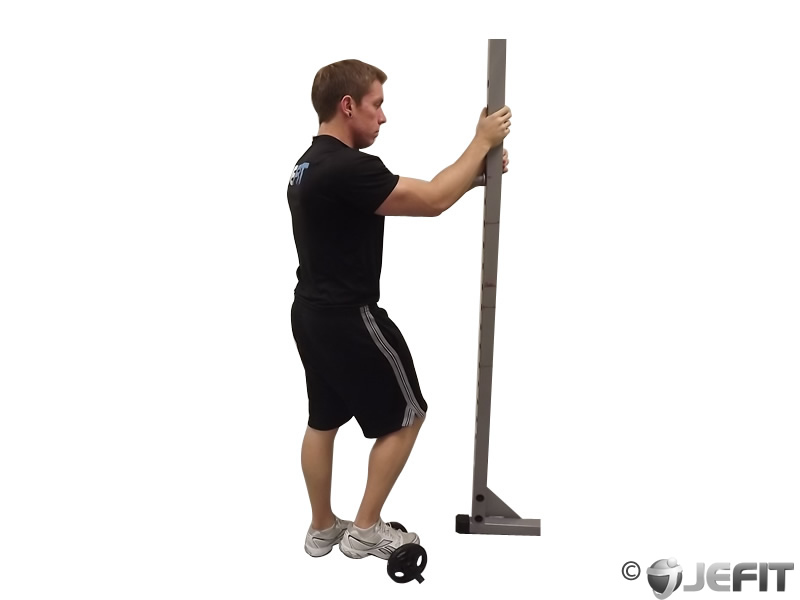 Calf Raise On A Dumbbell