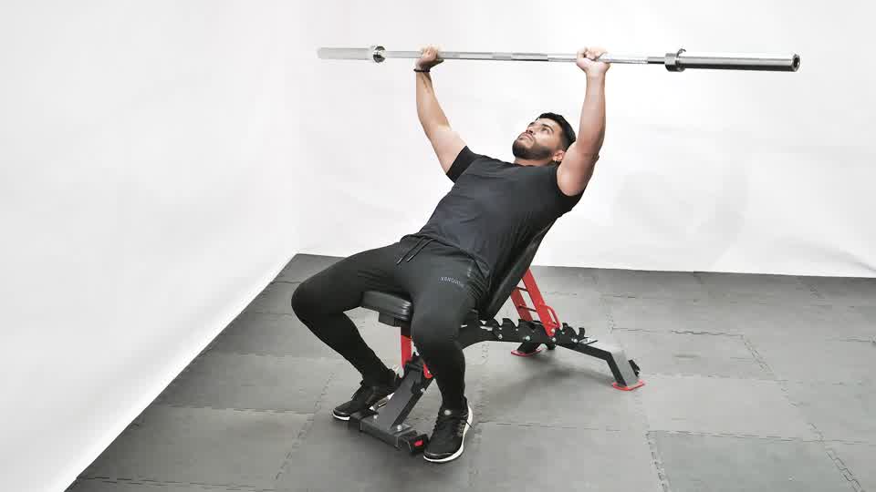 Barbell Incline Bench Press