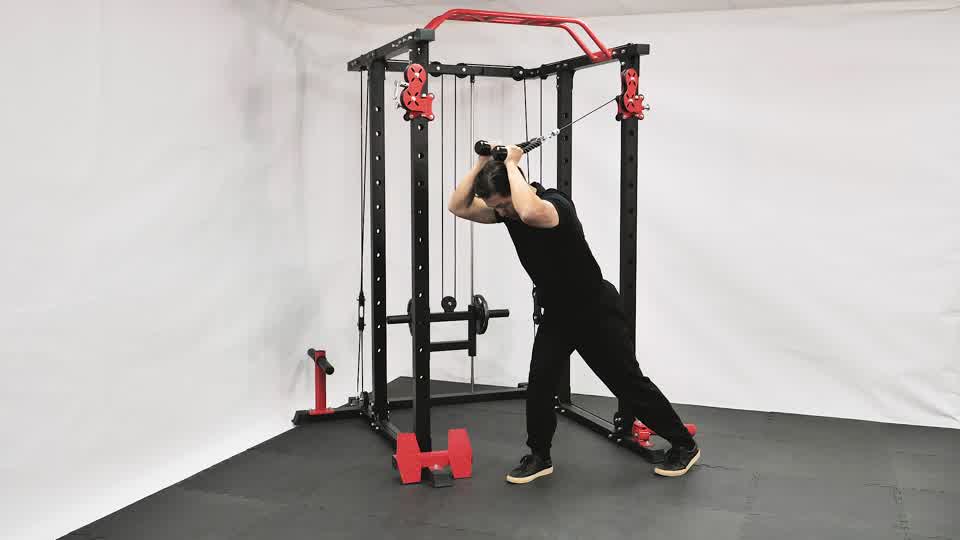 Cable Rope High Pulley Tricep Extension