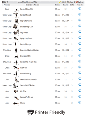 exercise routines