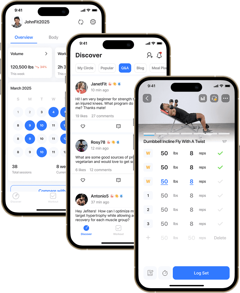 Jefit App Screenshot
