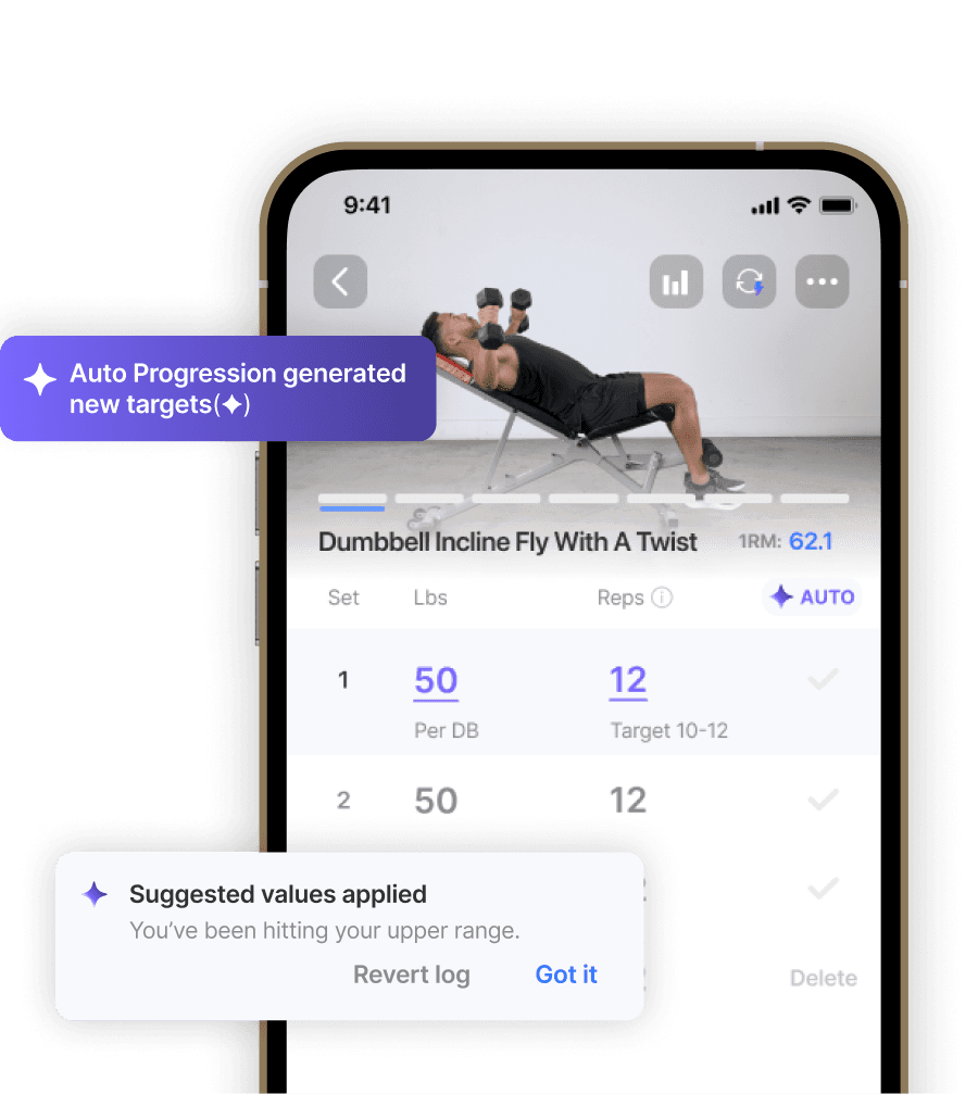 AI-Refined Strength Progression