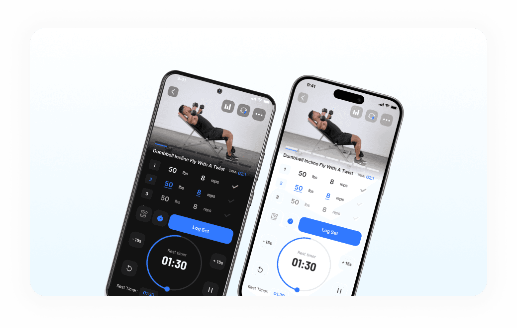 mobile with Jefit