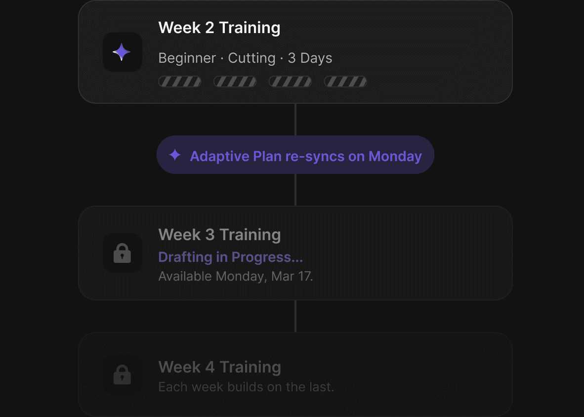 Adaptive plan roadmap