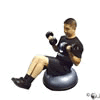 Dumbbell Bicep Curl on Dome Demonstration