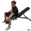 Dumbbell One-Arm Reverse Wrist Curl Demonstration