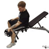 Dumbbell One-Arm Wrist Curl Demonstration