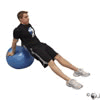 Stability Ball Dip Demonstration