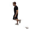 Bodyweight Single-Leg Calf Raise Demonstration
