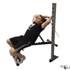 Cable Incline Tricep Extension Demonstration