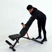 Dumbbell One-Arm Preacher Hammer Curl Demonstration
