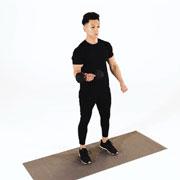 Dumbbell One-Arm Bicep Curl Demonstration