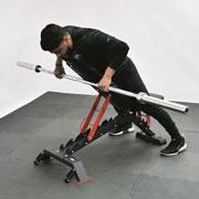 Barbell Incline Bench Row Demonstration