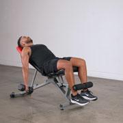 Dumbbell One-Arm Incline Curl Demonstration