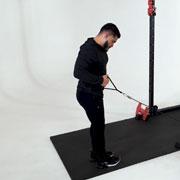Cable One-Arm Row Demonstration
