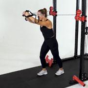 Cable Upper Chest Crossover Demonstration