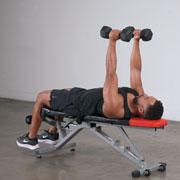 Dumbbell Bench Press (Palms in) Demonstration