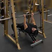Smith Machine Bench Press (Reverse Grip) Demonstration