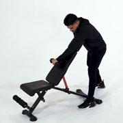 Dumbbell One-Arm Reverse Preacher Curl Demonstration