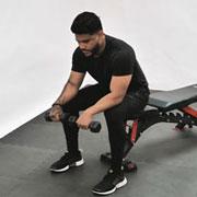 Dumbbell Reverse Wrist Curl Demonstration