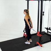 Cable Behind the Back Wrist Curl Demonstration