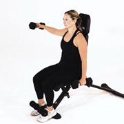Dumbbell Alternating Lateral Raise Demonstration