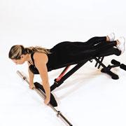 Barbell Shoulder Pull (Prone) Demonstration