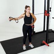 Cable One-Arm Reverse Fly Demonstration