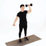 Dumbbell One-Arm Shoulder Press Demonstration