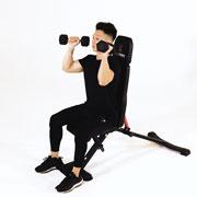 Dumbbell Alternating Press (Palms In) Demonstration