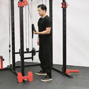 Cable One-Arm Tricep Pushdown (Reverse Grip) Demonstration