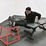 Three Bench Dip Demonstration