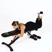 Dumbbell Hamstring Curl Demonstration