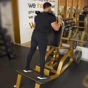Hack Squat (Reverse Position) Demonstration