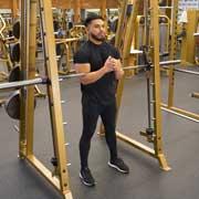 Smith Machine Zercher Squat Demonstration
