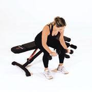 Dumbbell Seated Wrist Curl (Palms Down) Demonstration