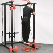 Cable Calf Raise Demonstration