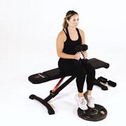 Dumbbell Seated Calf Raise Demonstration