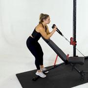 Cable Rope Preacher Curl (Hammer) Demonstration