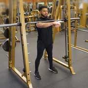 Smith Machine Front Squat Demonstration