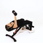 Dumbbell One-Arm Press (Reverse Grip) Demonstration