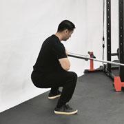 Barbell Landmine Squat Demonstration